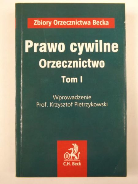 Prawo cywilne Orzecznictwo tom 1