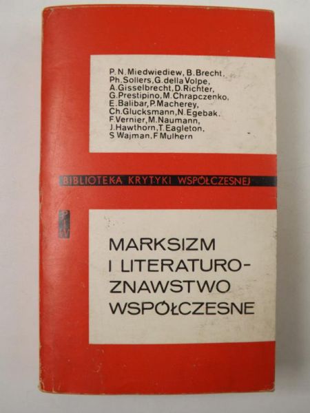 Lam Andrzej, Owczarek Bogdan (oprac.) - Marksizm i literaturoznawstwo współczesne, BKW