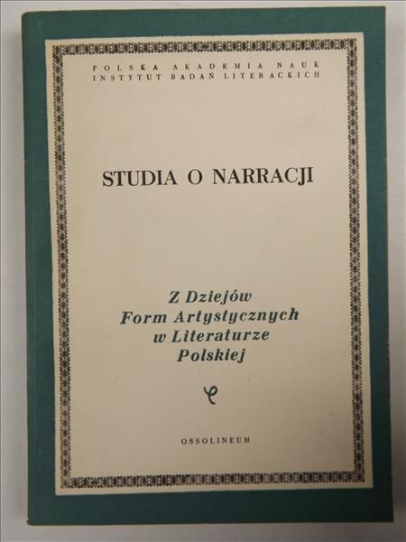 Błoński Jan,   (red.) - Studia o narracji