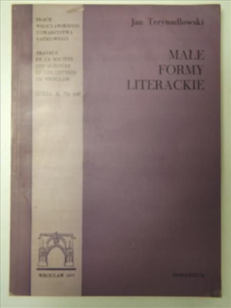 Małe formy literackie
