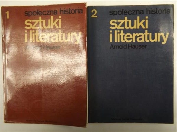 Społeczna historia sztuki i literatury, t.1-2