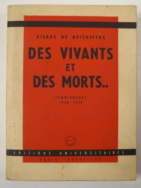 Des Vivants et des Morts..