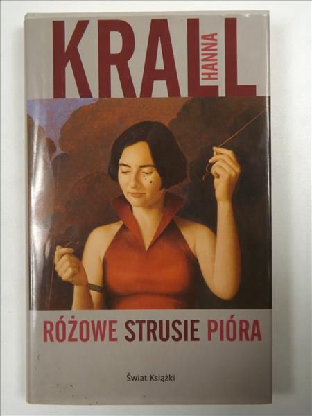 Różowe strusie pióra