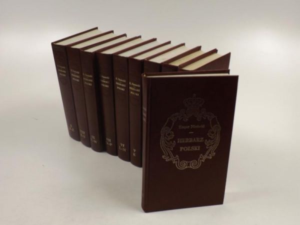 Herbarz polski T. I-X, reprint z 1839 r.