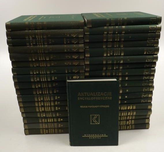 Wielka ilustrowana encyklopedia powszechna Wydawnictwa Gutenberga, 37 tomów