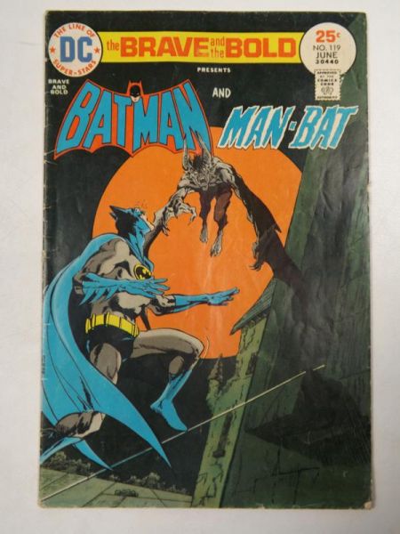 Batman and Man- Bat, Part 119, The Brave and the Bold, 1975 r.