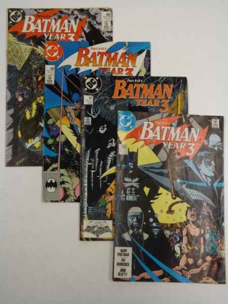Batman: Year Three, Part 1- 4, 1989 r.
