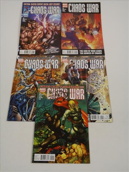 Chaos War, No 1-5, 2010 r., Komplet