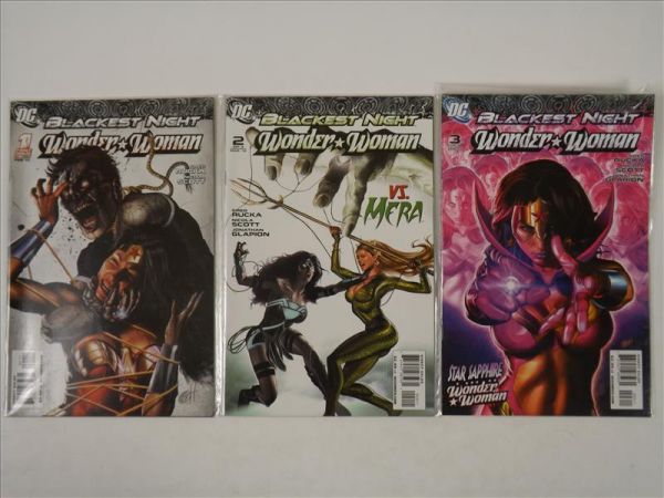 Blackest Night. Wonder Woman, No 1-3, 2009 r.