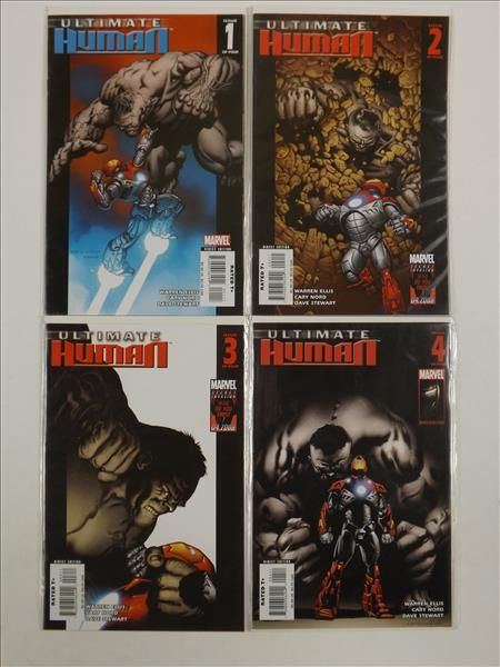 Ultimate Human, No 1-4,  Marvel 2007 r.