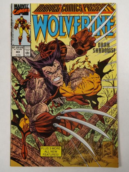 Wolverine Vol.1, # 43, Marvel 1990 r.