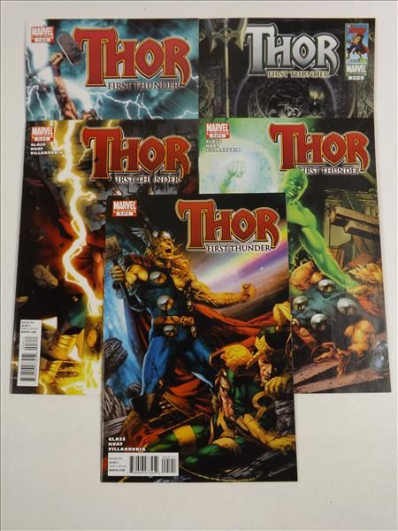Thor, First Thunder. Marvel. #1-5, 2010 r.