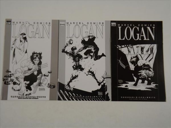 Wolverine: Logan #1-3. Marvel, 2008 r.