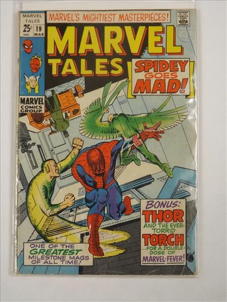 Marvel Tales, Spidey Goes Mad!  # 19, 1969 r.