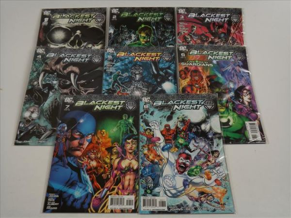 Blackest Night  #1-8, 2009-2010 r.