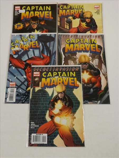 Captain Marvel, vol. 5, t  #1-5, 2008 r.