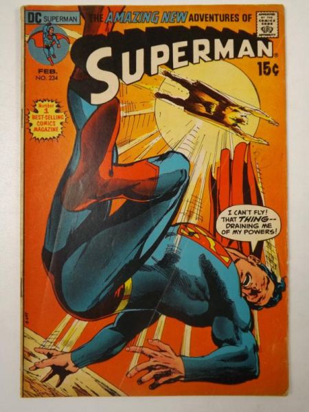 The Amazing New Adventures of Superman #234, 1971 r.