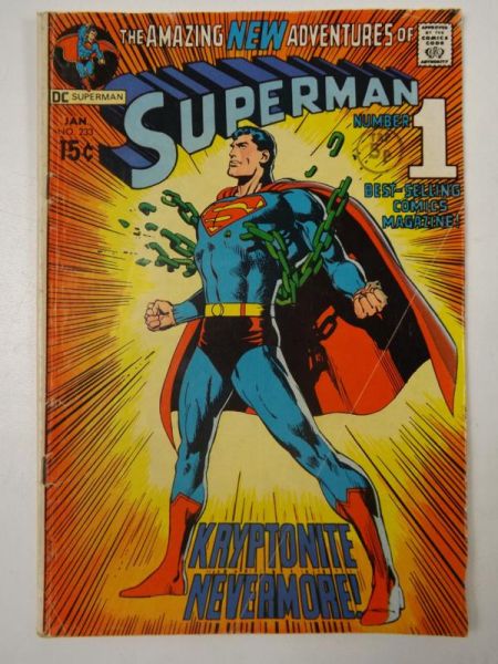 The Amazing New Adventures of Superman #233, 1971 r.