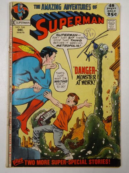 The Amazing New Adventures of Superman #246, 1971 r.