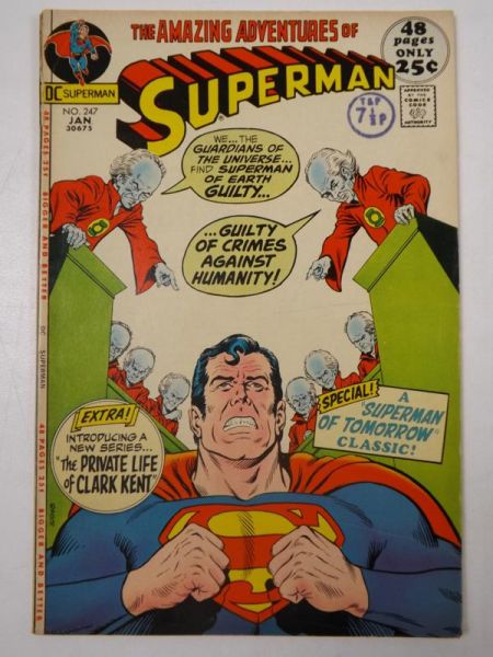 The Amazing New Adventures of Superman #247, 1972 r.