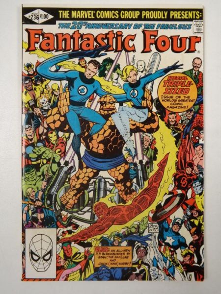 The 20th Anniversary of the Fabulous Fantastic Four, #236, 1981 r.