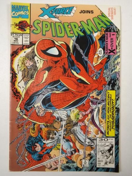 Spider-Man - Sabotage X-Over, Part 1 #16, 1991 r.