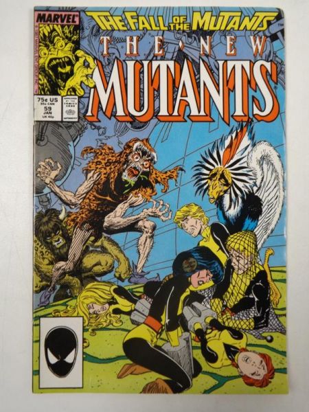 The New Mutants (1987), Marvel, # 59