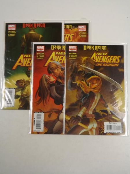 New Avengers the Reunion, No. 1 - 4, Marvel, Komplet
