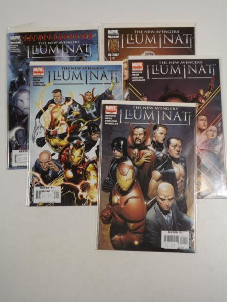 New Avengers: Illuminati #1-5, Marvel 2007 r.