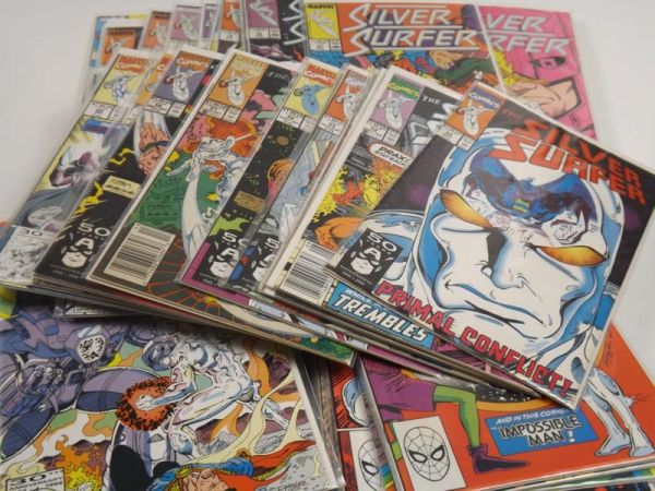 Silver Surfer 1987 Marvel, 68 komiksów z lat 1987-1993 r.