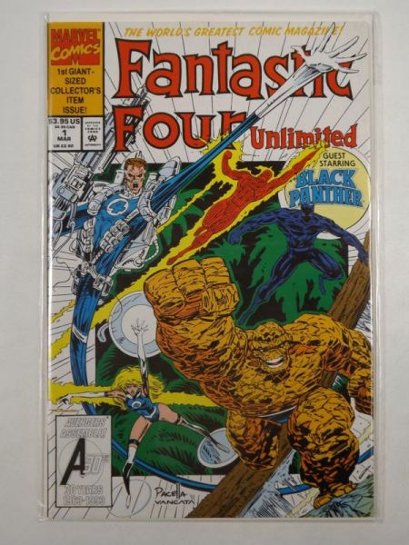 Fantastic Four Unlimited # 1 1993 Marvel. The Word's Greatest Comic Magazine!