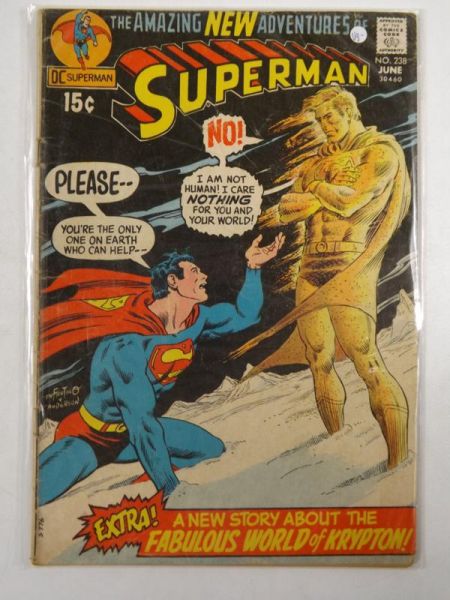 The Amazing new Adventures of Superman # 238 DC 1971 r.