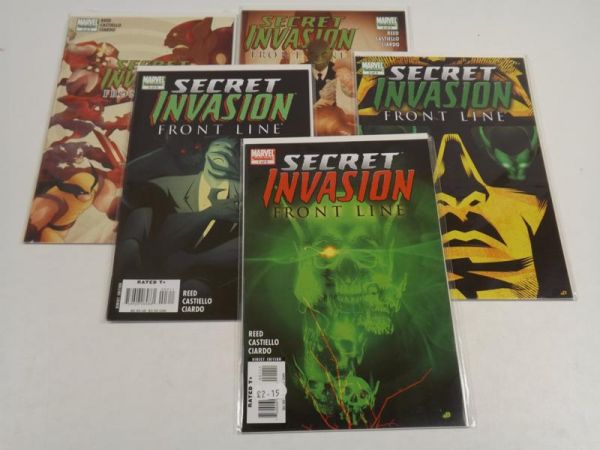 Secret Invasion Front Line #15, Marvel 2008 r.