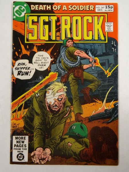 Death of a Solider: Sgt Rock (1980), DC Comics, # 347