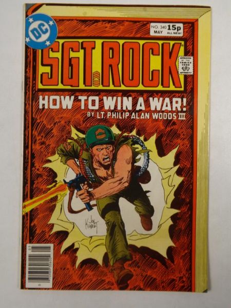SGT ROCK - Vol. 29, No. 340, 1980 r., DC Comics