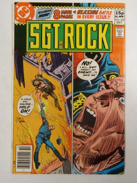 SGT ROCK - Vol. 29, No. 345, 1980 r., DC Comics
