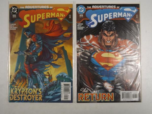 The Adventures of Superman #625, 626, 2004 r.