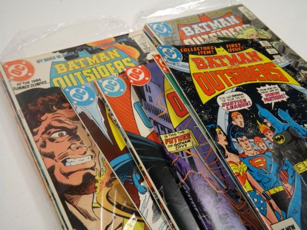 Batman and the Outsiders #1-17, 1983-6 r.