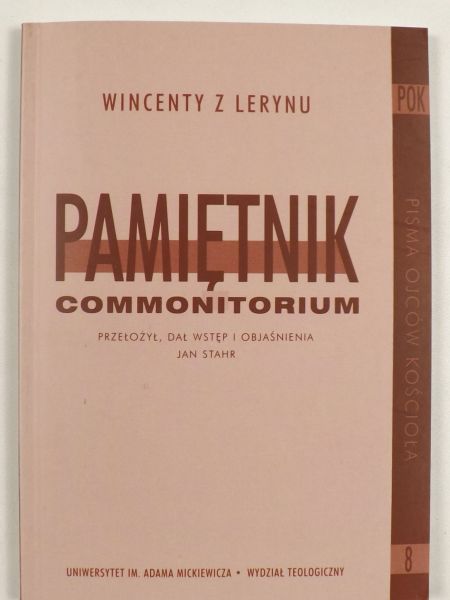 Pamiętnik Commonitorium, Reprint 1928