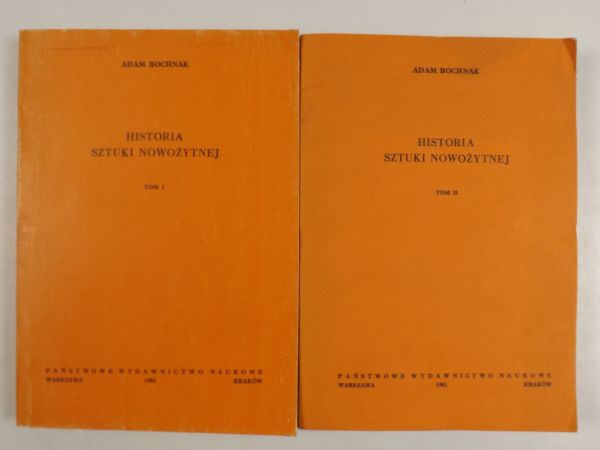 Historia sztuki nowożytnej, T. I - II
