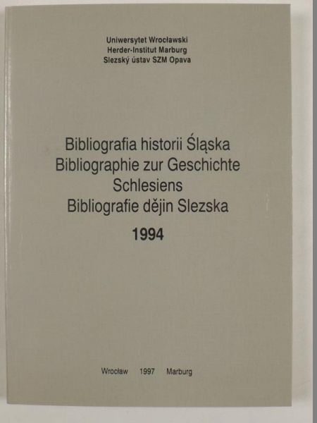 Bibliografia historii Śląska