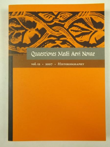 Historiography: vol.12 / 2007, QMAN