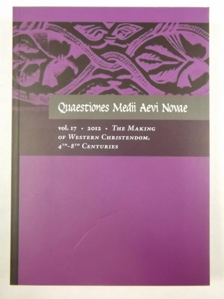 The Making of Werstern Christendom: vol.17 / 2012, QMAN