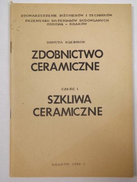 Zdobnictwo ceramiczne, cz. 1
