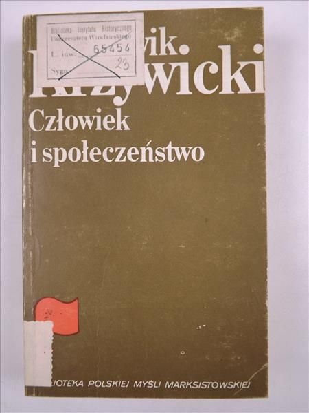 Człowiek i społeczeństwo