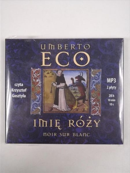 Eco Umberto - Imię Róży, Audiobook, Nowa