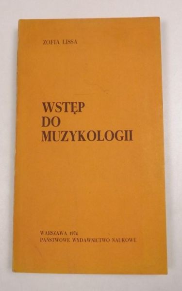 Wstęp do muzykologii