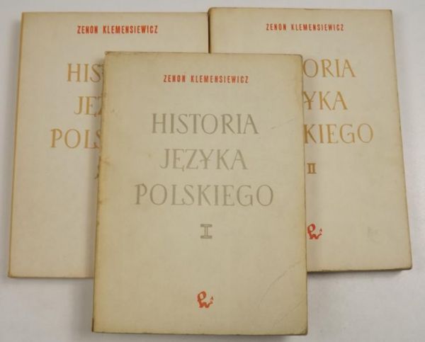 Historia języka polskiego, t. I- III