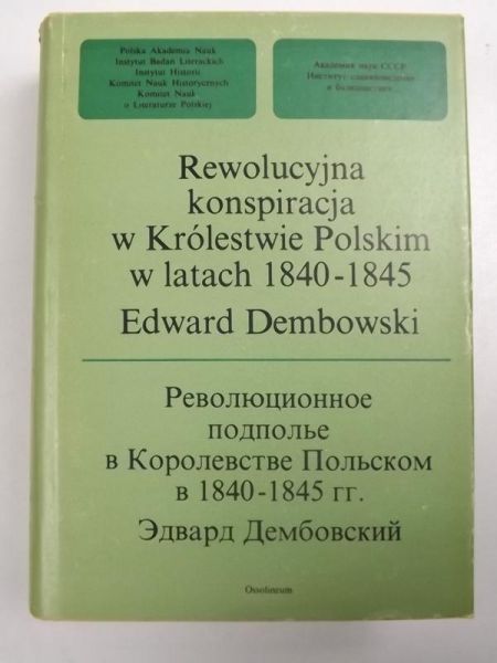 Rewolucyjna konspiracja w Królestwie Polskim w latach 1840-1845
