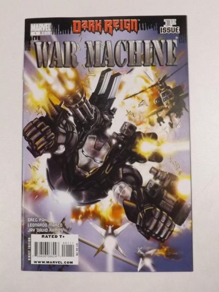 Dark Reign War Machine. Marvel # 1 2009